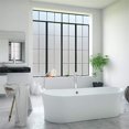thumbnail image 4 of Langgg Window Sticker Waterproof Frosted Glass Film PVC Electrostatic Decal Anti UV Home Decoration 2x0.6m, 4 of 8