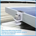 thumbnail image 5 of Weather Conditions Resistant Solar Panel Mount, High Strength Aluminum Alloy Bracket for Quick Assembly, Solar Photovoltaic Bracket for RVs and Boats (4), 5 of 5