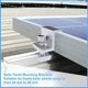 thumbnail image 5 of Soporte de aluminio en Z, soporte de montaje para paneles solares con diseño innovador y ajustable y aluminio resistente para uso en exteriores resistente a la intemperie, incluye accesorios de fácil, 5 of 5