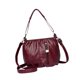 thumbnail image 5 of Bolso Hobo para Mujer, Elegante, de Gran Capacidad, Ligero, de Moda Rojo oscuro, 5 of 9