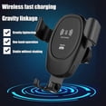 thumbnail image 3 of Car Wireless Charger Phone Holder Wireless Car Phone Holder Charger 10W Fast Charging Air Vent Car Phone Holder, 3 of 3