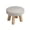 Multicolor, variant on Modern Round Wooden Foot Stool with Soft Padded Seat, Non-Slip Small Step Stool for Living Room Hallway, Adults Step Up Stool