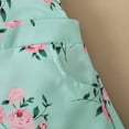 thumbnail image 3 of Girl Clothes Baby Short Sleeve T Shirts Sunflower Overalls Romper Jumpsuit Summer Outfit Cute Clothing Set, 3 of 7