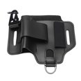 thumbnail image 1 of Leather Tool Sheath Multifunctional PU Leather Organizer for Camping Hiking Outdoor Activities with Flashlight Belt Attachment Tool Storage, 1 of 7