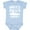 AE-Light Blue, variant on Uncles Lil Racing Buddy Boys or Girls Baby Bodysuit