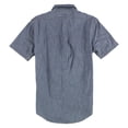 thumbnail image 2 of Ralph Lauren Mens Chambry Button Up Shirt, navy, S Neck, 2 of 2