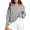 Gray, variant on Vedolay Basic Sweatshirt for Women 2023 Long Sleeve Slim Fit Sweater Tops for Women Black,L