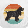 thumbnail image 3 of Inktastic Cocker Spaniel Dog Boys or Girls Baby Bib, 3 of 3