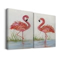 thumbnail image 2 of Flamingo I Premium Gallery Wrapped Canvas - Ready to Hang - Set of 2 - 24 x 36 Each, 2 of 9