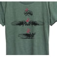 thumbnail image 3 of Instant Message - Cicada Sleep Love Die - Women's Short Sleeve Graphic T-Shirt, 3 of 6