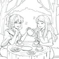 thumbnail image 4 of Everyday Magic: A Cozy Fantasy Coloring Book, 96 pages (Paperback), 4 of 5