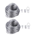 thumbnail image 4 of RUNROTOO 2 Sets Picture Hanging Tool Picture Frame Hanging Kit Metal for Home Decor, 4 of 8