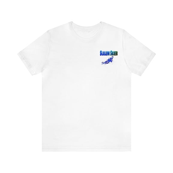 Unisex Jersey Short Sleeve Tee Slalom Ski/Waterski