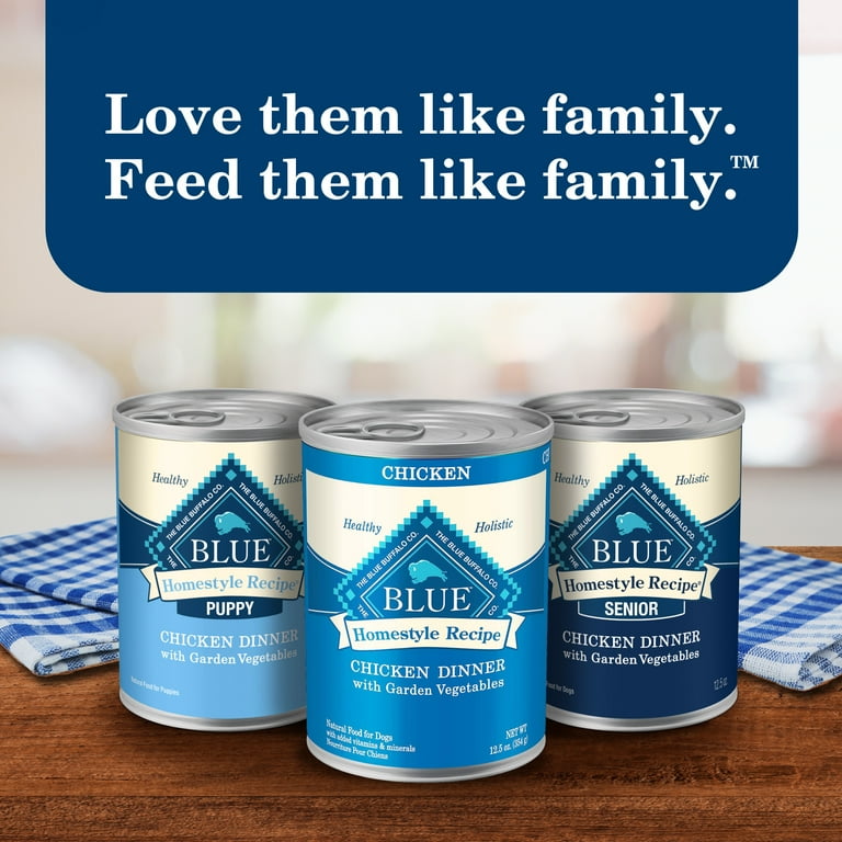 Blue buffalo wet dog food walmart online