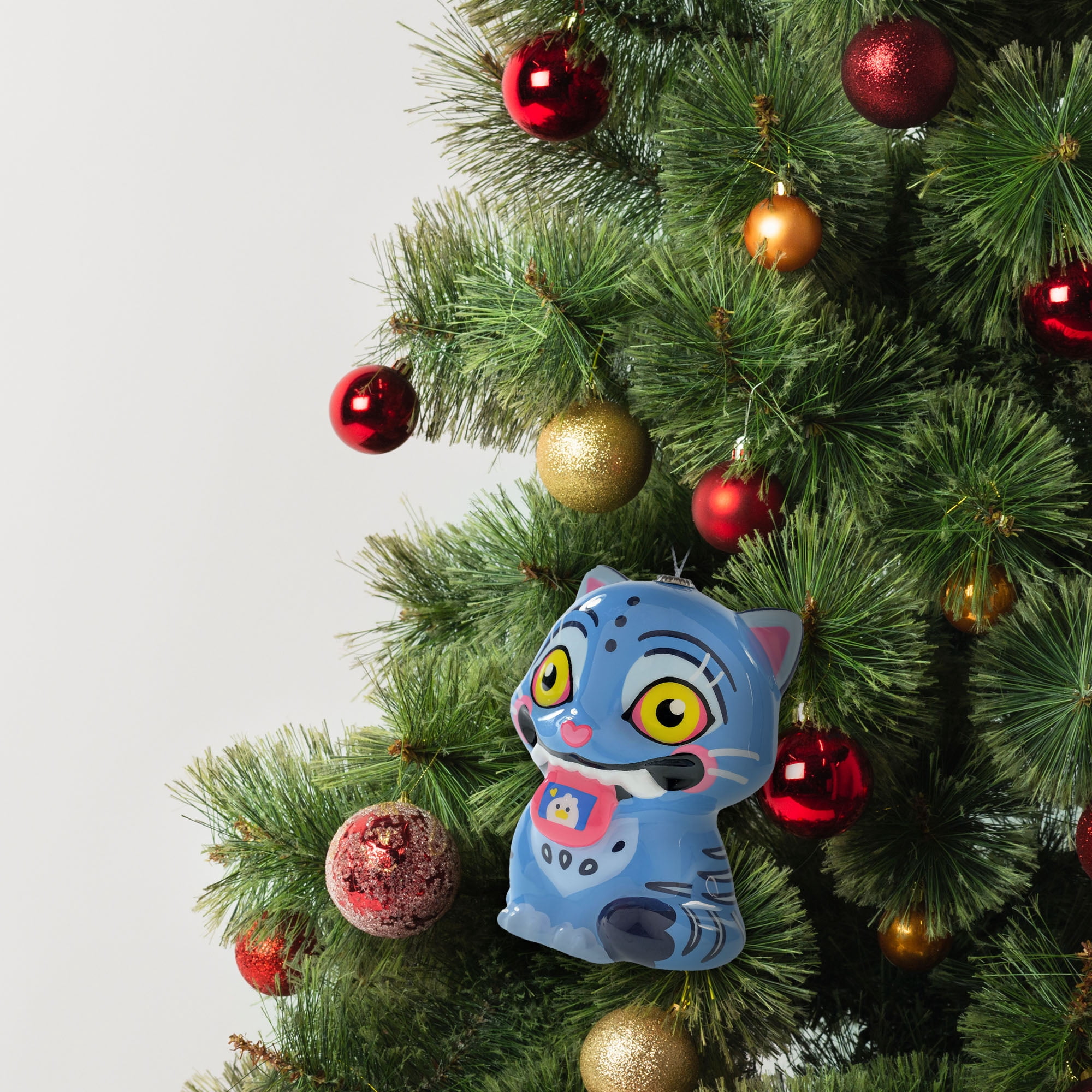 KPop Demon Hunter's Derpy Figural Christmas Tree Ornament