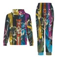 thumbnail image 2 of Power Rangers Unisex Adult Sweatsuits Hoodie & Sweatpants Long Sleeve Hooded Sweatshirt Matching Joggers Tracksuit Sets L, 2 of 9