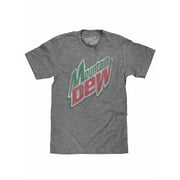 Tee Luv Mountain Dew Distressed Logo Shirt (Men's) (Medium)