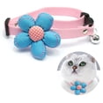 thumbnail image 1 of Cat Collar Creative Flower Bell Decor Adjustable Pet Neck Collar Dog Collar, 1 of 5