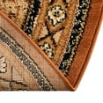thumbnail image 7 of Unique Loom Pioneer Collection Area Rug - Dutton (7' 10" Round Walnut/Beige), 7 of 7