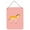 Pink, variant on Turkmenian Kulan Donkey Pink Check Wall or Door Hanging Prints - Pink - 12 x 16 in.