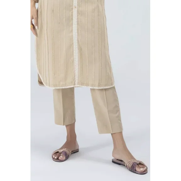 Xs-s Plain Straight Pakistani Indian Pants CREAM Beige WHITE For Kameez