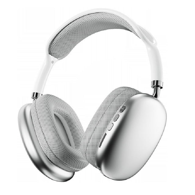 Auriculares Compatible con Bluetooth P9pro Max Gaming Plegables para Deportes Blanco