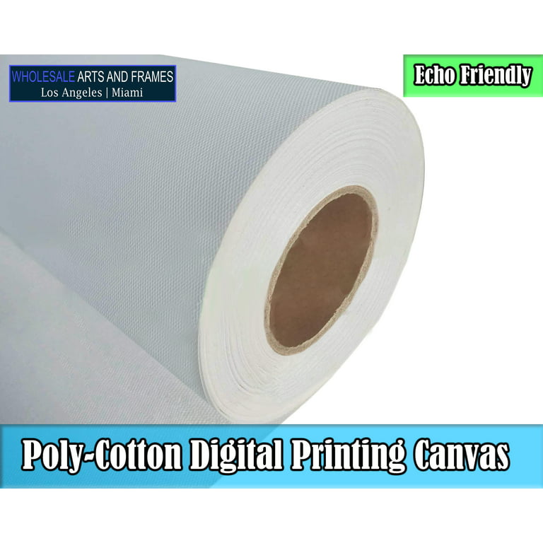 Professional Matte Canvas Roll Wide format Inkjet Printing-8 Size Available  (44x100' 290gsm Polyester)