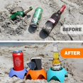 thumbnail image 2 of Beach Accessories for Vacation,Beach Gear Beach Cup Holders Beach Supplies Beach Trip Must Haves for Women Adults Family Friends(Multicolor, 5 Pack), 2 of 5