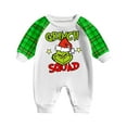 2024 Christmas Grinch Family Matching Sleepwear, LongSleeved Family