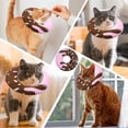 thumbnail image 7 of Minzimin 1Pack Cat Cone Collar Soft, Adjustable Cat Recovery Collars Spay Cones to Stop Licking, Cute Donut E Collar After Surgery, Anti-Lick Wound Healing Elizabethan Collar for Kittens, 7 of 7
