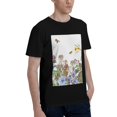 thumbnail image 2 of Bingfone Herbs And Wildflowers Men'S Loose Fit Short-Sleeve Pocket T-Shirt, 2 of 7