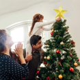 thumbnail image 5 of ShenMo Star Christmas Tree Light Up, Star Christmas Tree with Rotating LED Snowflake Projector Lamp, 3D Gold Christmas Star for Indoor Outdoor Christmas Decoration, Powered by 2.4M USB, 5 of 5