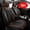 2 pcs Brown, variant on 2PC universal color matching Pu leather front car seat cover is suitable for car SUV models, driver's seat and passenger seat