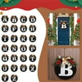 Christmas Decorations English Letters Christmas Wreaths Wreaths Home