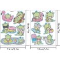 thumbnail image 4 of Cuadros Decorativos 2 piezas Kit de pegatinas de pintura de diamantes 5D DIY Animal Diamond Art Gem Sticker (BT201) Wdftyju  embutido en tela, 4 of 9