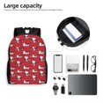thumbnail image 5 of Custom S-Snoopys Pattern Backpack for Men Women Waterproof School College Bag Print Bookbags, 5 of 5