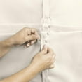 thumbnail image 4 of Camalay Harmony Light Filtering Adhesive Fastener Cascade Roman Shade 31 x 64 in Natural, 4 of 6