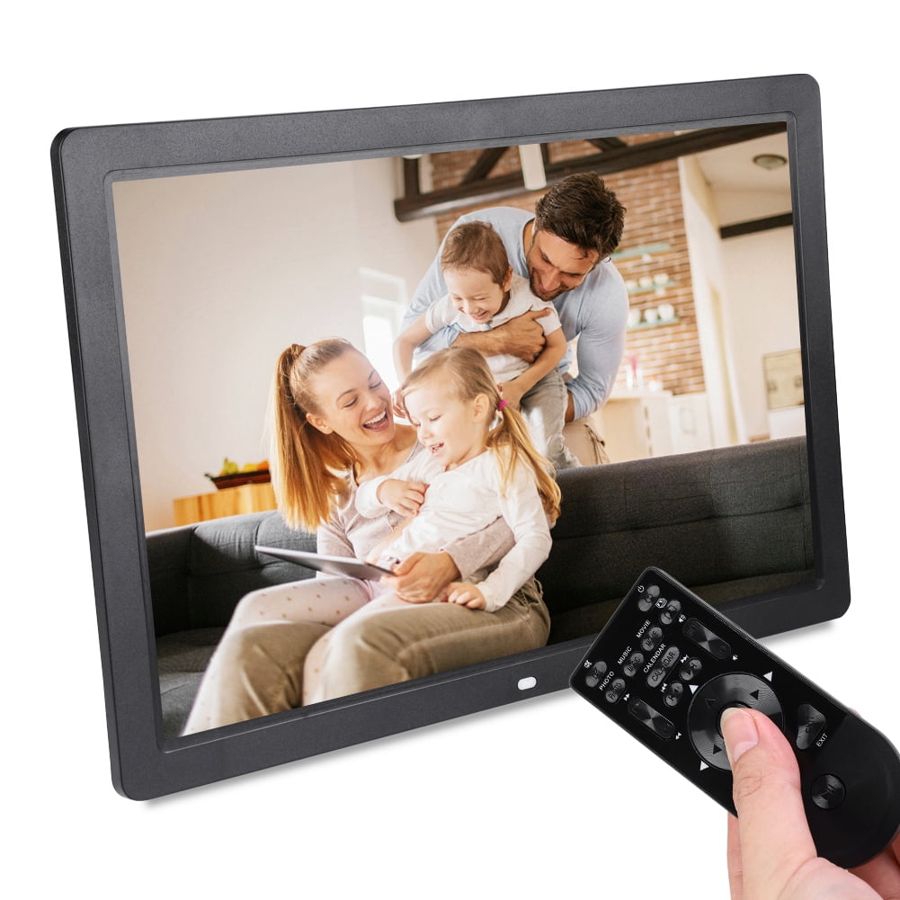 OTVIAP Digital Photo Frame, Photo Alarm Clock,17Inch 1440*900HD Digital