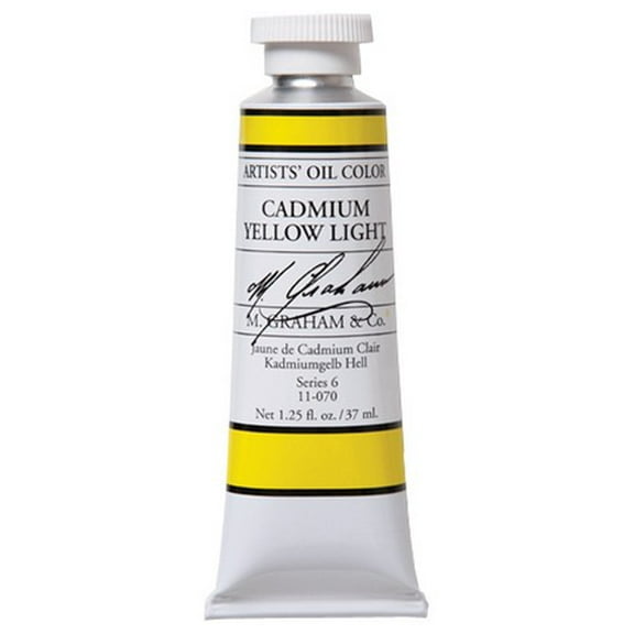 M GRAHAM CADMIUM YELLOW LIGHT 37ML OIL COLOR