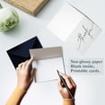 thumbnail image 2 of Thank You Cards with Envelopes 144 Pack Bulk 4×6 Navy Blue Blank Thank You Notes, Unique Designs for Small Business, Funeral, Wedding, Baby Shower Boy and Graduation, 2 of 8