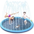 thumbnail image 2 of Almohadilla de aspersor para mascotas Cojín inflable de agua fría de verano para piscina (150 cm) Likrtyny Para estrenar, 2 of 7
