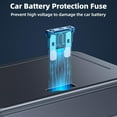 thumbnail image 6 of MUSICOZY Car Cigarette Lighter Adapter Splitter, 9 in 1 Cigarette Lighter USB Charger 3 Socket USB C Car Charger Adapter with Voltmeter 12V/24V Plug Outlet Fast Charging for Phone Laptop Car Devices, 6 of 11