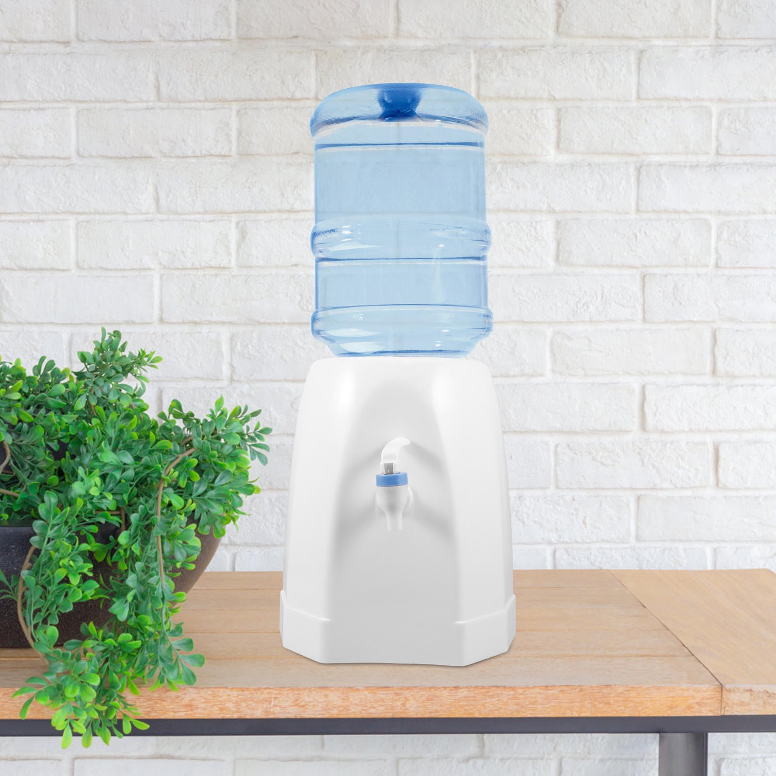 OUNONA  Cold Water Dispenser Countertop for Office Drink Travel White