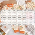 thumbnail image 3 of masbird Girls Boys Pajamas 2Piece Toddler Kids Pjs Sets Cotton Toddler Clothes Fall Winter Sleepwears 6-12 Months 12-24 Months 2t 3t 4t 5t 6t 7t 8t 9t Children(Orange,6-7 Y), 3 of 4