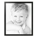 thumbnail image 2 of ArtToFrames 20" x 24" Woodgrain Black Shadowbox 1.5 inch Tall Picture Frame, 20x24 inch Black Wood Poster Frame (WOM-5139), 5 Pack, 2 of 6