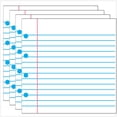 Clearance Under $5 Notebook Pattern Disposable Paper Napkins 20 Pack ...