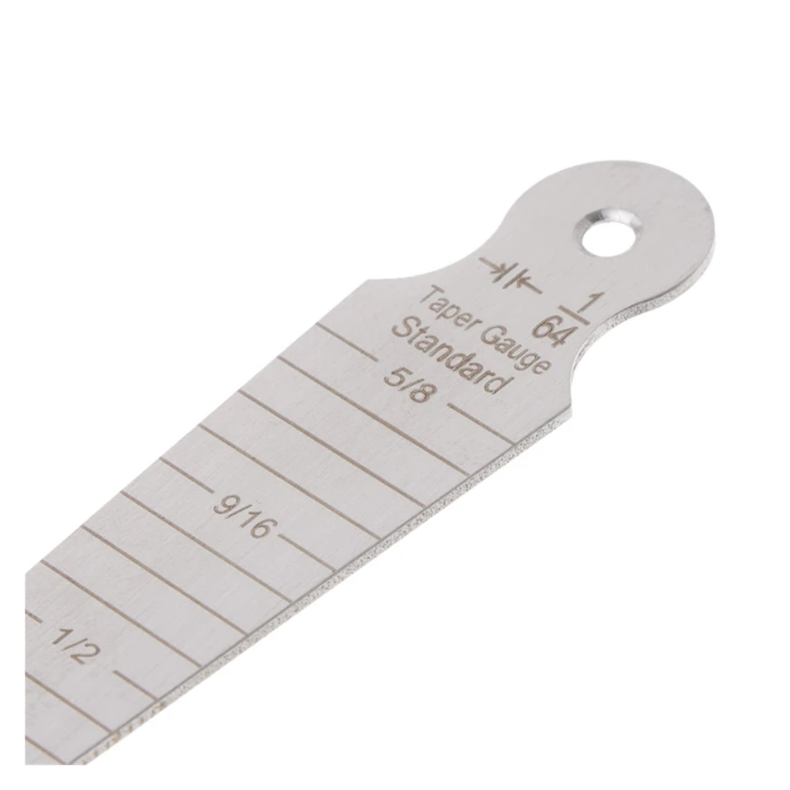 1-15mm Stainless Steel Taper Gauge Feeler Gap Hole Measuring Tool Double Side Wedge Feeler Hole Gap Taper Aperture Scale ,Corrosion-Resistant