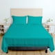 thumbnail image 5 of Juego de Cama Atlas del Descanso Edredón C/ Funda Decorativa 2 Vistas Turquesa/ Azul Marino QS + Sabanas Turquesa, 5 of 5