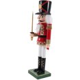 thumbnail image 4 of Christmas Desktop Nutcracker Figure Wooden Nutcracker Ornament Xmas Nutcracker Decoration, 4 of 9