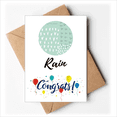 thumbnail image 1 of Green s Art Pattern Wedding Cards Congratulations Greeting Envelopes, 1 of 3